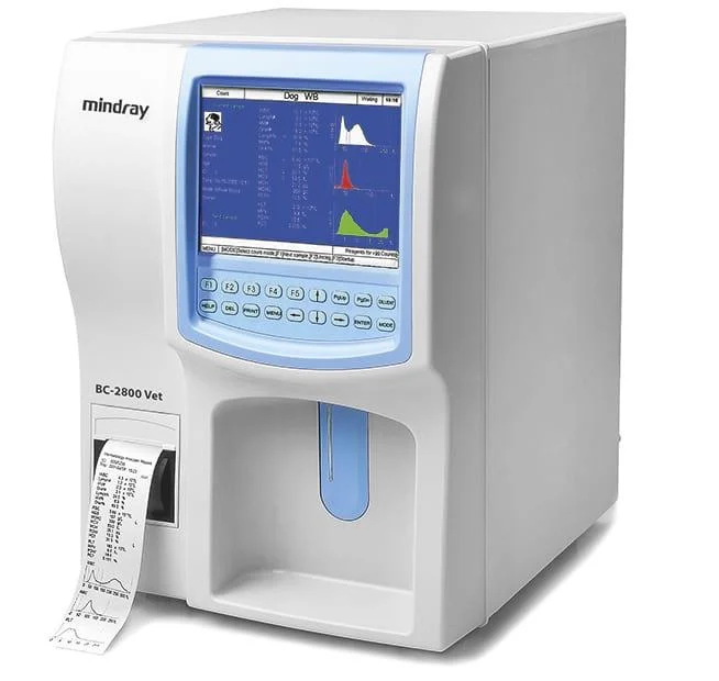 Mindray BC-2800 Vet Гематологический анализатор крови класса 3-diff (снят с производства, новая улучшенная модель Mindray BC-20 Vet)