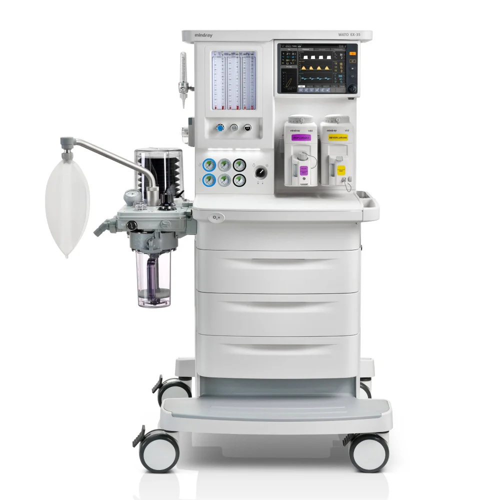 Mindray WATO EX-35 Vet Ветеринарный наркозно-дыхательный аппарат